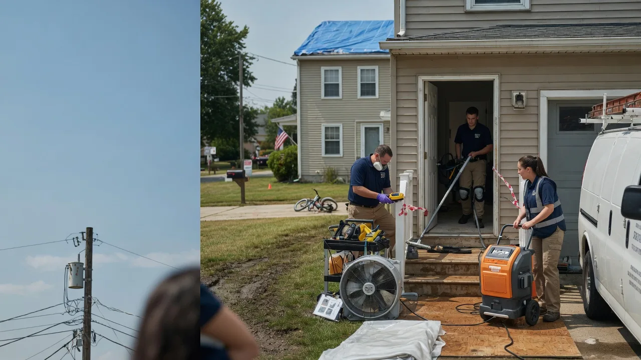 Water Damage Repair in Caldwell, WV near me